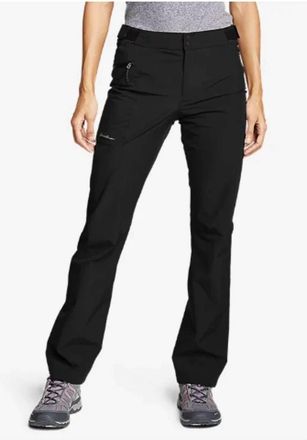 Eddie Bauer Cloud Cap Stretch Waterproof Outdoor Rain Pants In Black