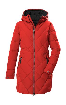 G.I.G.A. DX by killtec Steppmantel GW 89 WMN QLTD PRK, Damen, Gr. 36, rot, Obermaterial: 100% Polyester;Futter: 100% Polyester;F&uuml;llung: 100% Polyester, G.I.G.A. DX BY KILLTE