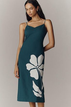 Exquise Linen Midi Dress