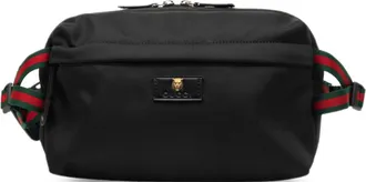 Gucci Black Canvas Fanny Pack (Pre-Owned)