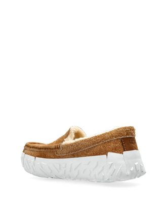 UGG Mens Ascot Vibram Wrap Tech Loafers Brown Shoes > & Sandals