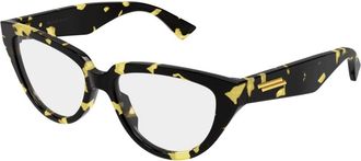 Bottega Veneta Klassiek Cat Eye Optisch Montuur - Dames - Brillen - Bruin - 53 MM - Accessoires