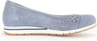 Gabor Comfortabele Loafer - Dames - Ballerinas - Blauw - 41 EU - Schoenen