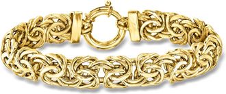 Ross-Simons 18kt Yellow Gold Byzantine Bracelet