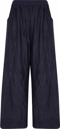 Maria Calderara Pockets Pantsfaux Suede Trousers