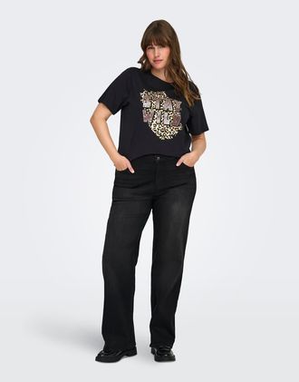 Only Only - Jeans ampi neri-Nero