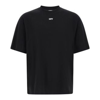 Off-white T-Shirts, male, Black, Size: M Paint Arrow T-Shirt