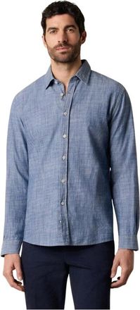 Brooks Brothers Slim Fit Katoen Klassiek Overhemd - Heren - Casual Overhemden - Blauw - 3XL - Katoen - Overhemden