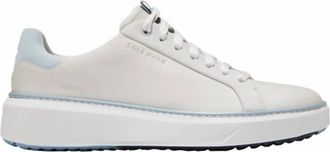 Cole Haan Womens Grandpro Topspin Golf Sneakers In Nimbus Cloud/white