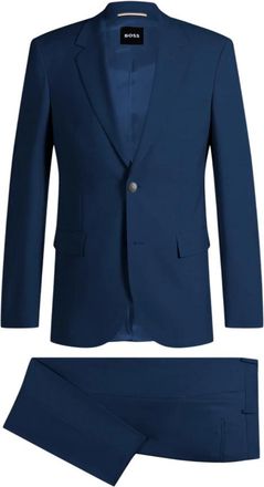 HUGO BOSS Hombre, Trajes, Azul, Talla: M