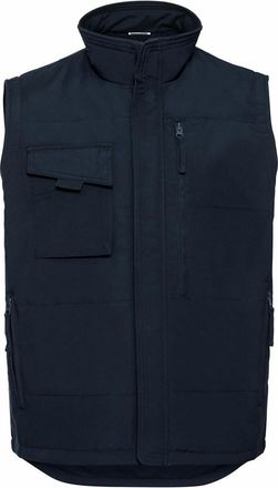 Russell Athletic Russell Heren Werkkleding Giletjas (Franse marine)