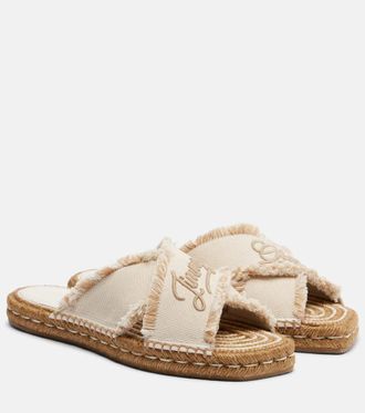 Jimmy Choo London Aciel woven espadrille sandals