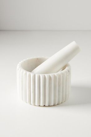 Anthropologie Marble Mortar and Pestle Set