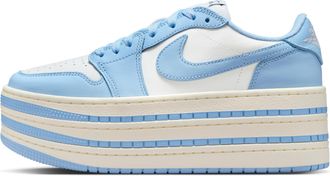 Nike Jordan Womens Air Jordan 1 Triple Stack Shoes in Blue | HV8288-402