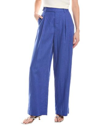 Madewell The Harlow Wide Leg Linen Pant
