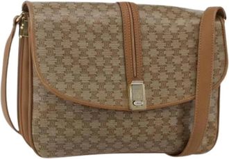 Celine Pre-owned Plastic Cross Body Bag - Dames - Vintage Schoudertas - Beige - ONE Size - Vintage