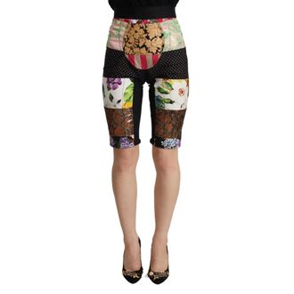 Dolce & Gabbana Mujer, Pantalones cortos, Multicolor, Talla: M