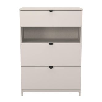 Lewis's Bora 3 Drawer Deep Chest with shelf in Kashmir - Ready Assembled - Lewiss Home | TJ Hughes