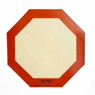 Silpat Non-Stick Silicone Microwave Baking Mat, 10.25-Inch, Octagon in Orange at Nordstrom