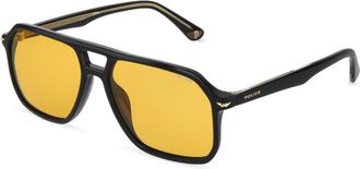 Police SPLN21 CHAMP 8 700G Mens Sunglasses Black Size 56