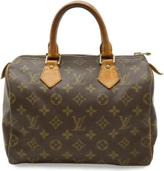 Louis Vuitton Pre-owned Monogram Handbag - Dames - Vintage Handtas - Bruin - ONE Size - Vintage