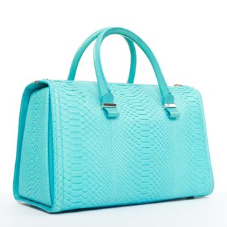 Victoria Beckham Seven Satchel scaled leather bag