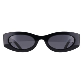 Marc Jacobs Oval Womens Black Grey 858/G/S - One Size