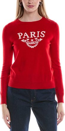 Alberta Ferretti Paris With Love Cashmere Sweater