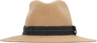 Brunello Cucinelli Ribbon-trim Hat