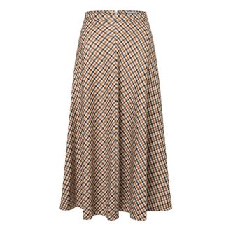 More & More More & More, Rokken, Dames, Bruin, XL, Midi Rok