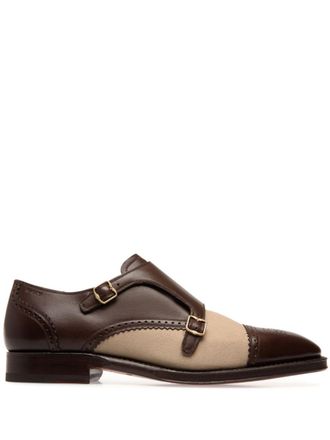 Bally Monks con doppia fibbia - Marrone