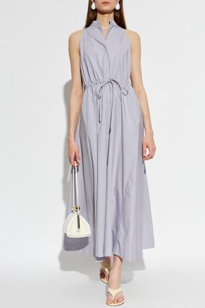 Emporio Armani Long Dress, Womens, Purple