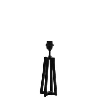 Light & Living L&aacute;mpara De Mesa - Miley - Negro - Metal - - Light&living