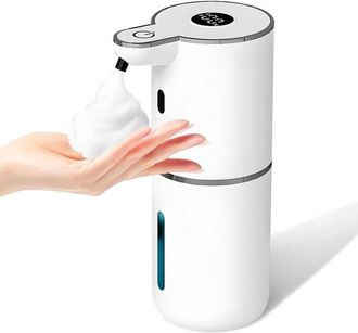 OEM Dispensador Autom&aacute;tico De Jab&oacute;n - Dispensador De Jab&oacute;n En Espuma Con Sensor Para Montaje En Pared, Recargable, Color Blanco, Tipo Gota