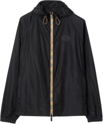 Burberry EKD Badge Nylon Jacket - Heren - Zomerjassen - Blauw - XL - Nylon - Jassen