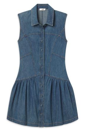 Frame Denim The Denim Day Sleeveless Minidress in Deira at Nordstrom, Size X-Small