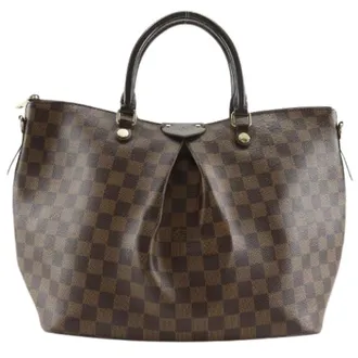 Louis Vuitton Pre-owned Handbags, female, Brown, Size: ONE SIZE Pre-owned Siena Damier Handbag
