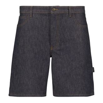 Courr&egrave;ges Heren, Korte broeken, Grijs, Maat: W31 Denim