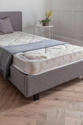 Julian Bowen Cabin Bed Sprung Mattress in White | Size: Single