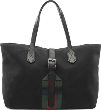 Gucci Sherry Line leather tote bag - Black