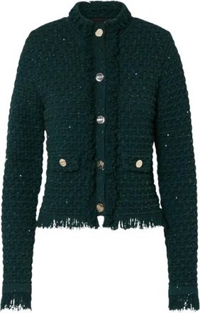 Liu Jo Giacca in maglia - - Knitwear - Donna - Verde - L