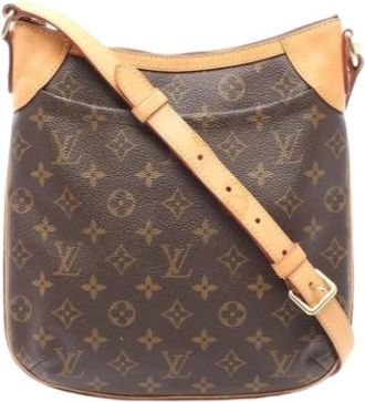 Louis Vuitton Pre-owned Cross Body Bag - Dames - Vintage Schoudertas - Bruin - ONE Size - Leer - Vintage