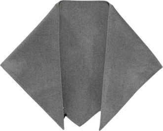 SOEUR Jamelia Driekant Sjaal - Dames - Wintersjaals - Grijs - ONE Size - Wol - Accessoires