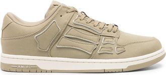 Amiri Skel canvas sneakers - men - Fabric/Rubber/Fabric - 41 - Green