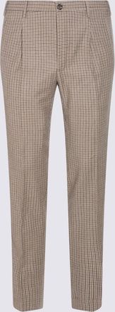 Incotex Beige Wool Pants