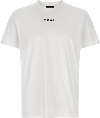 Versace White Versace Logo T-shirt