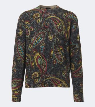 Etro Jersey de lana con paisley
