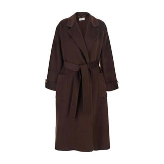 Elisabetta Franchi Mujer, Abrigos, Marrón, Talla: L