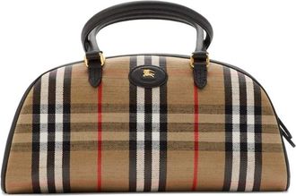 Burberry Tassen, Dames, Beige, ONE Size, Ruiter Top Handtas