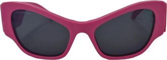 Balenciaga Zonnebrillen - Dames - Zonnebrillen - Roze - ONE Size - Accessoires